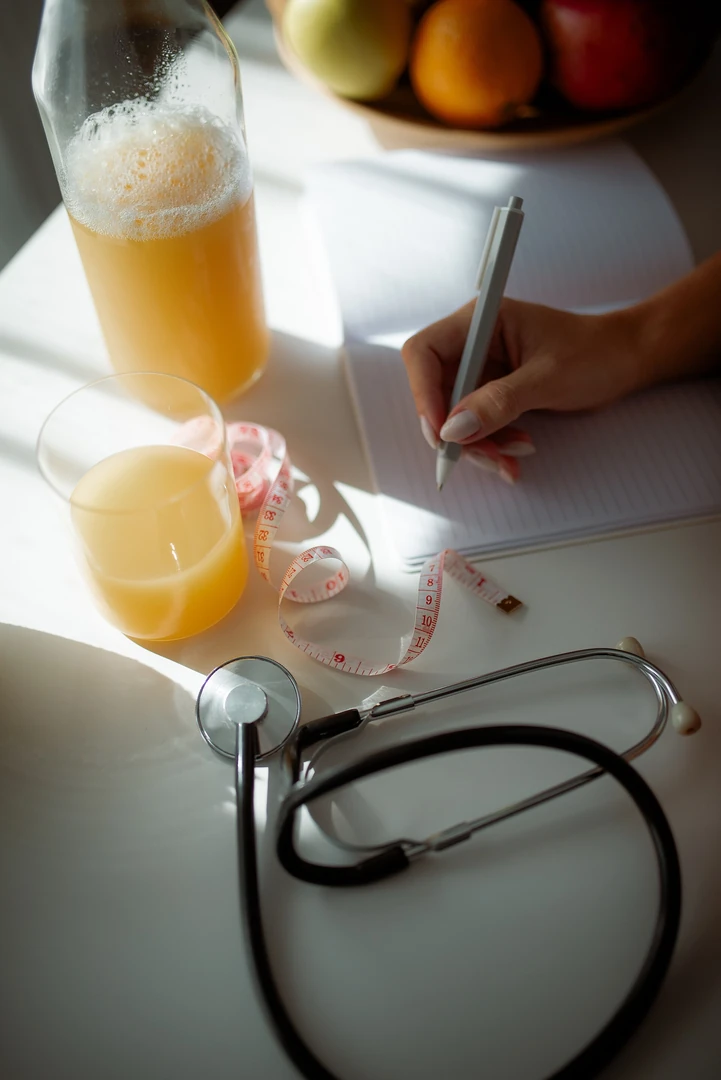 Notebook used to record health observations