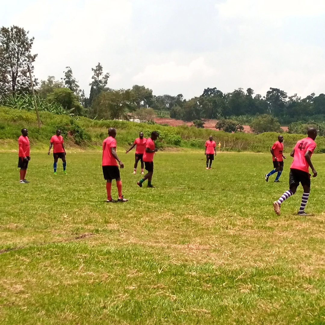 People stretching before physical activity